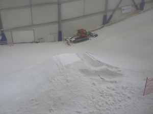 Snowfunpark Setup am 06.03.2009 f&uuml;r Kicker Gap mit 